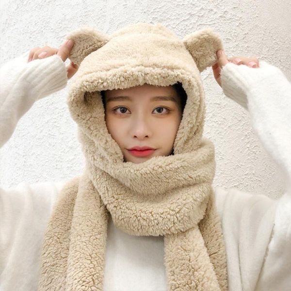 2021 winter women novelty caps warm cute bear ear hat casual plush hat scarf gloves set casual solid fleece women caps, Blue;gray
2021 winter women novelty caps warm cute bear ear hat casual plush hat scarf gloves set casual solid fleece women caps, Blue;gray