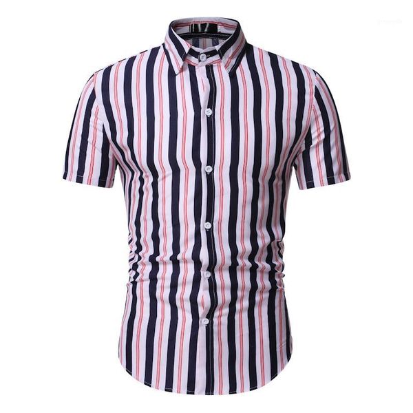 new 2020 casual shirts men fashion striped short sleeve dress shirt men slim fit camisa masculina1, White;black
new 2020 casual shirts men fashion striped short sleeve dress shirt men slim fit camisa masculina1, White;black