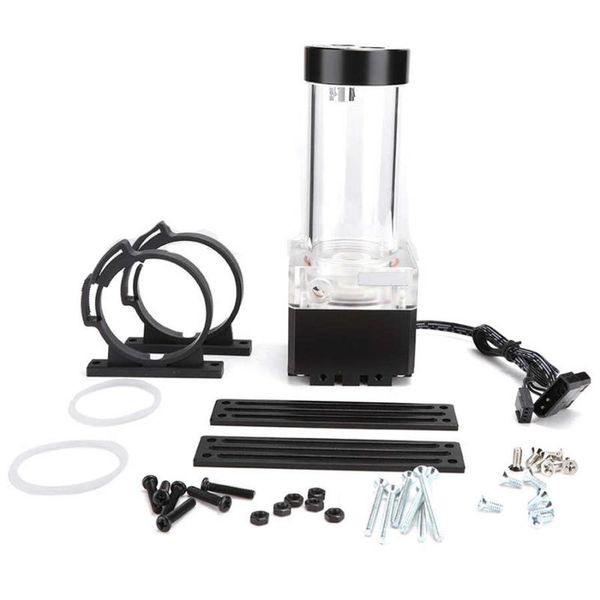 pc water cooling pump computer integrated water pump tank 800l/h flow rate 4 meters lift for pc cooling system
pc water cooling pump computer integrated water pump tank 800l/h flow rate 4 meters lift for pc cooling system