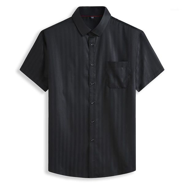 men's casual shirts plus size 5xl 6xl 7xl 8xl men's short sleeve shirt business loose stripe male summer brand clothes1, White;black
men's casual shirts plus size 5xl 6xl 7xl 8xl men's short sleeve shirt business loose stripe male summer brand clothes1, White;black
