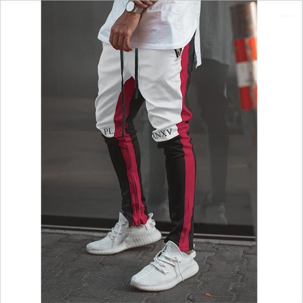 popular sports pants men's stitching slim zipper casual pants cotton fitness1, Black
popular sports pants men's stitching slim zipper casual pants cotton fitness1, Black