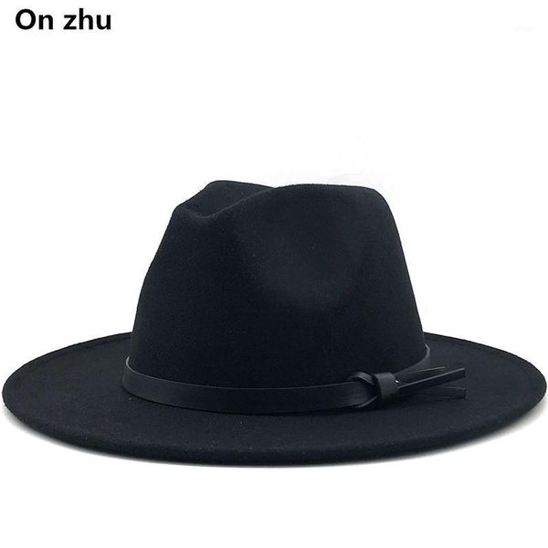 fashion women men wool fedora hat with leather ribbon gentleman lady winter autumn wide brim jazz panama sombrero cap1, Blue;gray
fashion women men wool fedora hat with leather ribbon gentleman lady winter autumn wide brim jazz panama sombrero cap1, Blue;gray