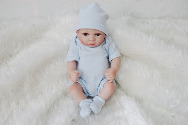factory realistic cute soft babies 28cm lifelike new born reborn doll full body silicone baby doll for kid
factory realistic cute soft babies 28cm lifelike new born reborn doll full body silicone baby doll for kid