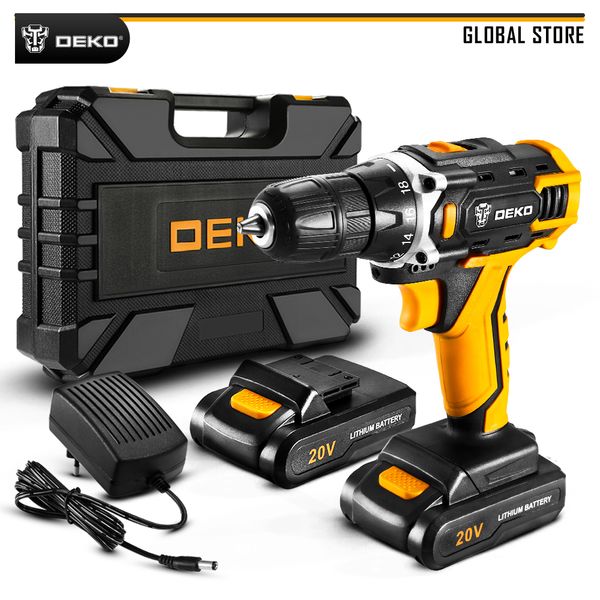 deko new arrival sharker 20v electric screwdriver dc cordless drill for woodworking led mini power driver home diy power tools c1220
deko new arrival sharker 20v electric screwdriver dc cordless drill for woodworking led mini power driver home diy power tools c1220