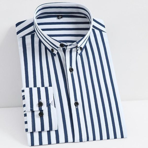 men's classic non-iron stretch striped basic dress shirt single patch pocket business long sleeve standard-fit easy care shirts1, White;black
men's classic non-iron stretch striped basic dress shirt single patch pocket business long sleeve standard-fit easy care shirts1, White;black