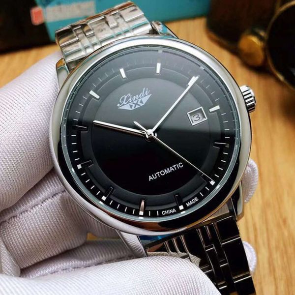 mechanical xindi steel automatic strap calendar watch fashion men's watch waterproof, Slivery;brown
mechanical xindi steel automatic strap calendar watch fashion men's watch waterproof, Slivery;brown