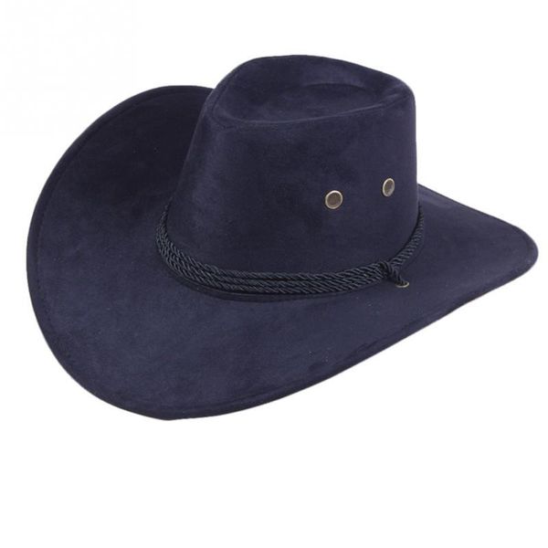 cloches cool western cowboy hats men sun visor cap women travel performance outdoor 7 colors, Blue;gray
cloches cool western cowboy hats men sun visor cap women travel performance outdoor 7 colors, Blue;gray