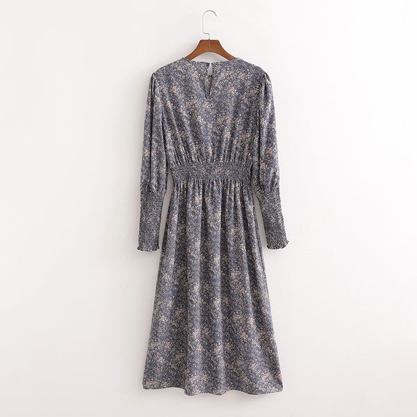 2021 new vintage dresses womens neck empire full sleeve floral print clothing a line spring summer kxtb, Black;gray
2021 new vintage dresses womens neck empire full sleeve floral print clothing a line spring summer kxtb, Black;gray