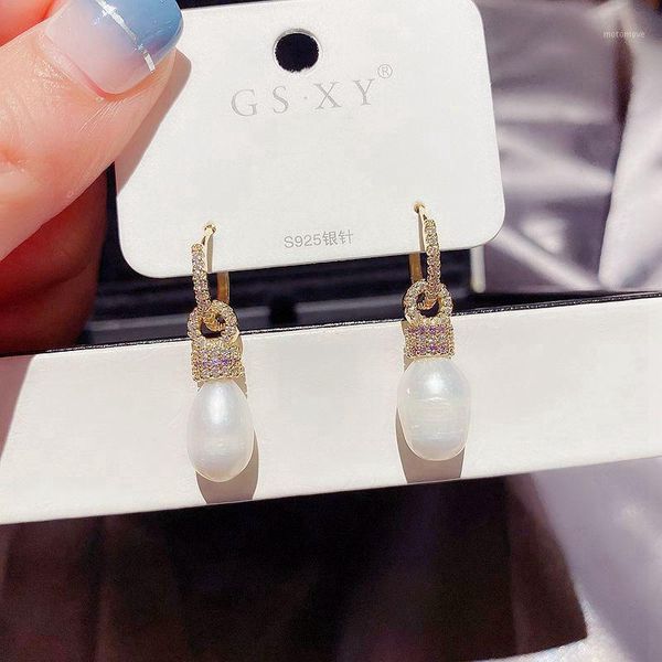dangle & chandelier migga 2021 freshwater pearl earrings gold color micro paved cubic zirconia women jewelry1, Silver
dangle & chandelier migga 2021 freshwater pearl earrings gold color micro paved cubic zirconia women jewelry1, Silver