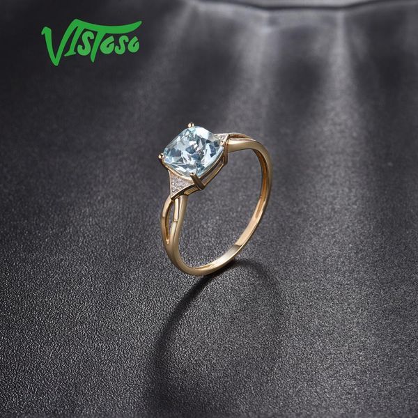 vistoso pure14k 585 yellow gold ring for women sparkling diamond limpid blue z anniversary classic fine jewelry q1219, Golden;silver
vistoso pure14k 585 yellow gold ring for women sparkling diamond limpid blue z anniversary classic fine jewelry q1219, Golden;silver
