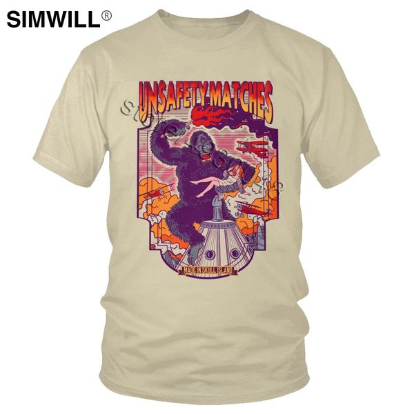 спорт мода gorilla t shirt для мужчин 100% хлопок сделан в острове череп рубашки короткого рукав шея t-shirt красивого slim fit tee
спорт мода gorilla t shirt для мужчин 100% хлопок сделан в острове череп рубашки короткого рукав шея t-shirt красивого slim fit tee