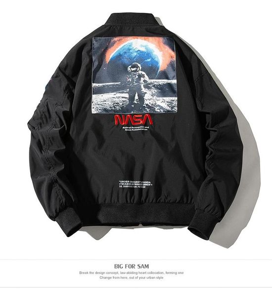 mens jackets coats designer nasa jacket clothing flight pilot men jackets bomber windbreaker warm thick baseball coat hip hop streetwear man, Black;brown
mens jackets coats designer nasa jacket clothing flight pilot men jackets bomber windbreaker warm thick baseball coat hip hop streetwear man, Black;brown