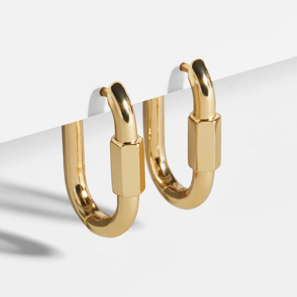 hoop & huggie simple metal twisted u-shaped earrings for women punk circle geometric gold ear rings jewelry brincos, Golden;silver
hoop & huggie simple metal twisted u-shaped earrings for women punk circle geometric gold ear rings jewelry brincos, Golden;silver