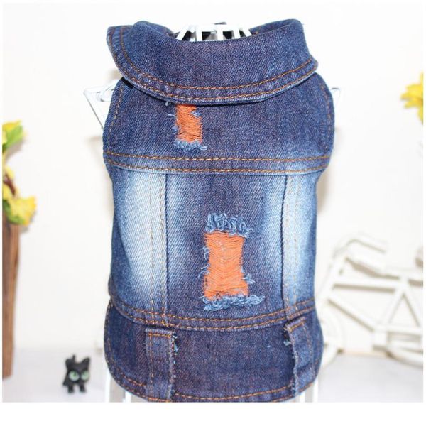 water wash jean small dog clothes puppy dog jacket vest cowboy pet coat old hole clothing for small med jlledg
water wash jean small dog clothes puppy dog jacket vest cowboy pet coat old hole clothing for small med jlledg