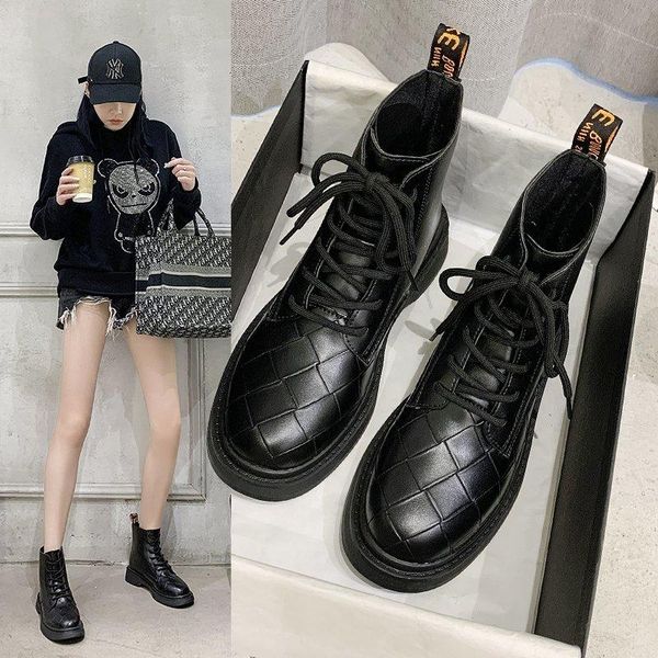 fashion square heel round toe martin boots women autumn lace up ankle boots shoes woman low-heeled casual women footwear, Black
fashion square heel round toe martin boots women autumn lace up ankle boots shoes woman low-heeled casual women footwear, Black