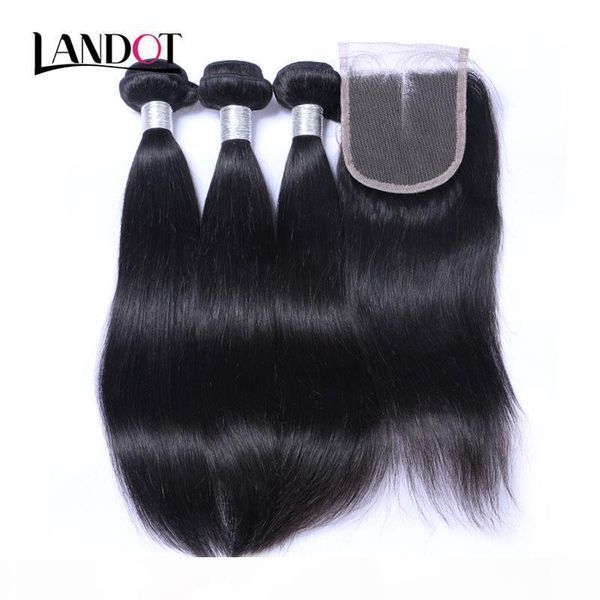 8a lace closure with 3 bundles brazilian straight virgin hair weaves unprocessed peruvian malaysian indian cambodian human hair and closures, Black
8a lace closure with 3 bundles brazilian straight virgin hair weaves unprocessed peruvian malaysian indian cambodian human hair and closures, Black