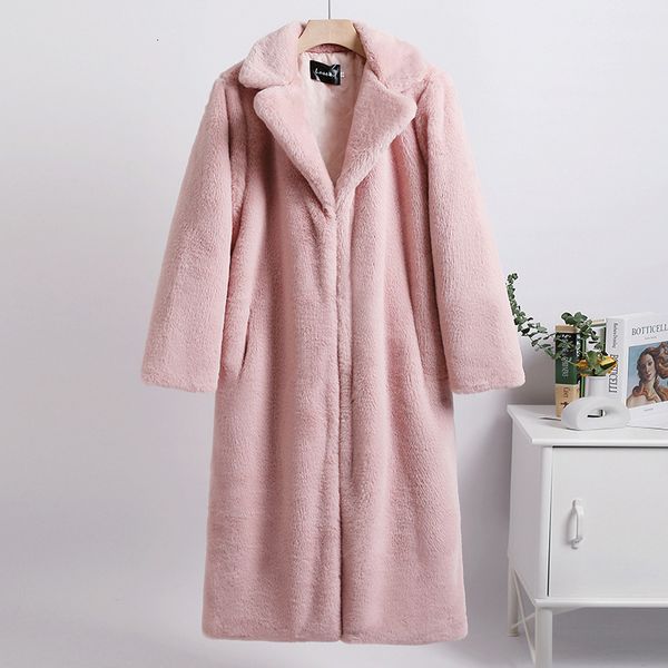 2021 new winter faux color patch thick long turn down collar women warm fur coat feminino 7hur, Black
2021 new winter faux color patch thick long turn down collar women warm fur coat feminino 7hur, Black