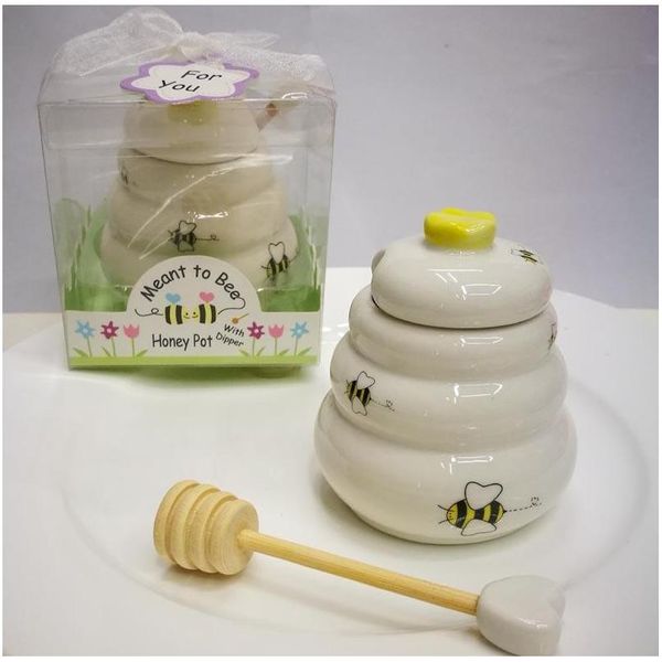 100pcs "meant to bee" ceramic honey pot wedding gift porcelain honey jar wedding gifts and favors supplies lin4496 w8opt
100pcs "meant to bee" ceramic honey pot wedding gift porcelain honey jar wedding gifts and favors supplies lin4496 w8opt