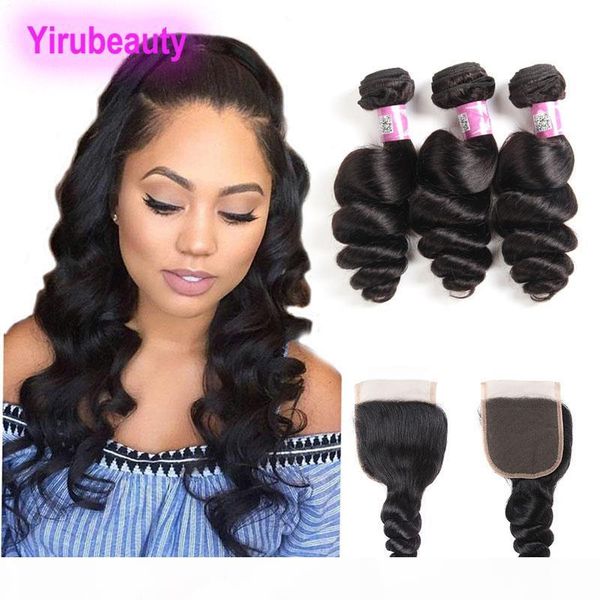 peruvian human hair extensions 3 bundles with 4x4 lace closure 4 pieces one lot loose wave peruvian virgin hair bundles with lace closure, Black;brown
peruvian human hair extensions 3 bundles with 4x4 lace closure 4 pieces one lot loose wave peruvian virgin hair bundles with lace closure, Black;brown