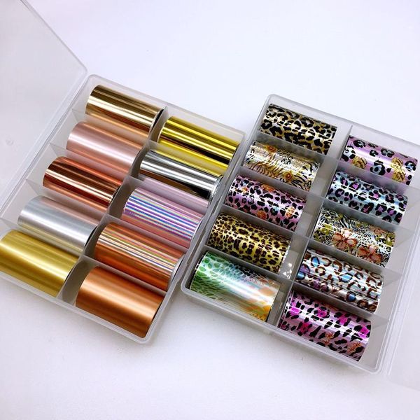 nail art decorations 10pcs/box foils transfer rolls designer colorful shiny stickers beauty manicure decoration tools diy adhesive decals, Silver;gold
nail art decorations 10pcs/box foils transfer rolls designer colorful shiny stickers beauty manicure decoration tools diy adhesive decals, Silver;gold