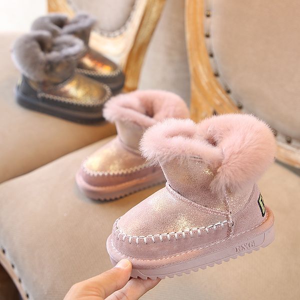 2020 winter new kids keep warm girls school boys thickening rabbit' hair suede snow boots 1-3-8-15 years old, Black;grey
2020 winter new kids keep warm girls school boys thickening rabbit' hair suede snow boots 1-3-8-15 years old, Black;grey