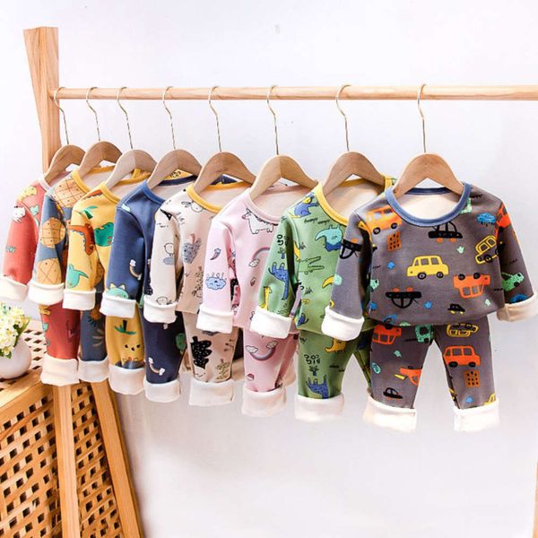 new autumn winter clothing 2020 children's home wear set korean version two piece cartoon plush pajamas for boys and girls, Blue;red
new autumn winter clothing 2020 children's home wear set korean version two piece cartoon plush pajamas for boys and girls, Blue;red