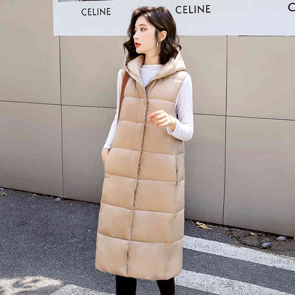 women's vests hooded solid winter x-long thick jacket for women casual loose down cotton waistcoat quilted zipper sleeveless p5u0, Black;white
women's vests hooded solid winter x-long thick jacket for women casual loose down cotton waistcoat quilted zipper sleeveless p5u0, Black;white