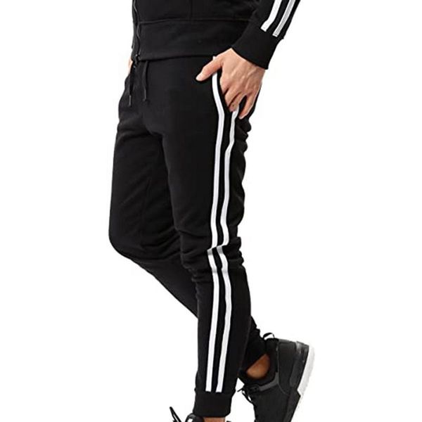 vertvie 2020 fashion men pants joggers fitness casual long pants workout skinny sweatpants jogger cotton stripe trousers, Black;blue
vertvie 2020 fashion men pants joggers fitness casual long pants workout skinny sweatpants jogger cotton stripe trousers, Black;blue