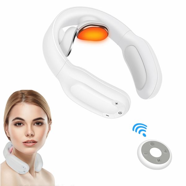 smart electric neck massager tens pulse back waist leg kneading cervical vertebra physiotherapy massage pain relief masajeador perfections