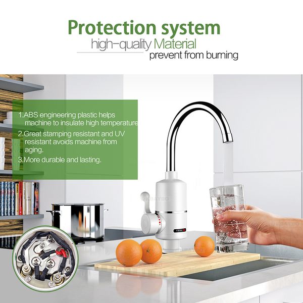 3000w water heater bathroom faucet kitchen faucet water heater tap one second that is out of water
3000w water heater bathroom faucet kitchen faucet water heater tap one second that is out of water