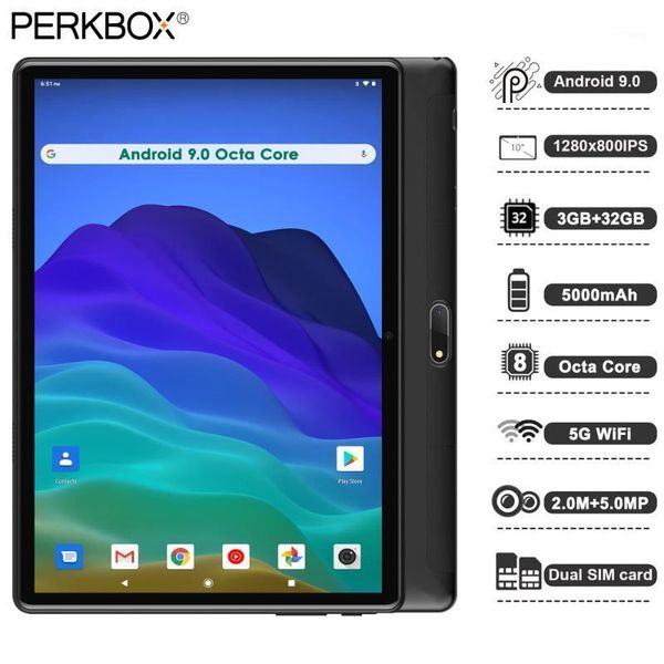 tablet pc 2021 perkbox 10 inch octa core tablets 5g wifi android 9.0 3gb ram 32gb 1280x800 hd screen 5.0mp cameras 4g lte phone pc1
tablet pc 2021 perkbox 10 inch octa core tablets 5g wifi android 9.0 3gb ram 32gb 1280x800 hd screen 5.0mp cameras 4g lte phone pc1