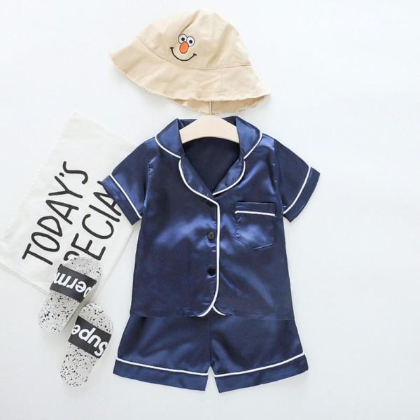 boys girls pajamas baby kids sleepwear solid print nightgown set short sleeve blouse +shorts sleepwear pajamas child pyjamas1, Blue;red
boys girls pajamas baby kids sleepwear solid print nightgown set short sleeve blouse +shorts sleepwear pajamas child pyjamas1, Blue;red