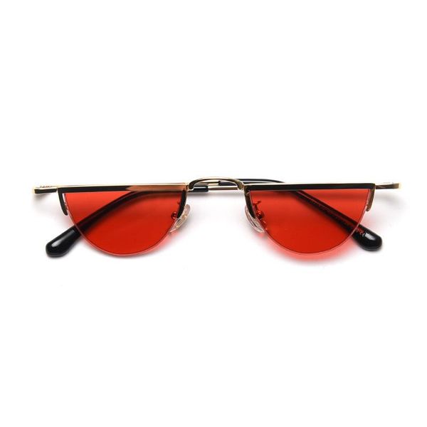 Luxury Fashion Half Frame Oval Sunglasses Women Vintage Red Sun Glasses Shades For Men Mirror Eyewear Ladies Sun Glasses UV NX, White;black
Luxury Fashion Half Frame Oval Sunglasses Women Vintage Red Sun Glasses Shades For Men Mirror Eyewear Ladies Sun Glasses UV NX, White;black