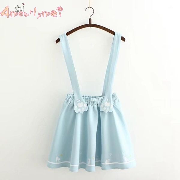 skirts amourlymei mori girl lolita kawaii cat claw embroidery strap mini skirt saias femininas whit/ navy blue/ blue/pink /gray /khaki, Black
skirts amourlymei mori girl lolita kawaii cat claw embroidery strap mini skirt saias femininas whit/ navy blue/ blue/pink /gray /khaki, Black