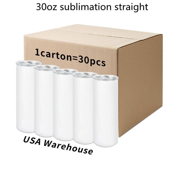 local warehouse 30oz sublimation tumbler straight tumbler with metal straws cups stainless steel slim tumblers us-abroad rubber bottom
local warehouse 30oz sublimation tumbler straight tumbler with metal straws cups stainless steel slim tumblers us-abroad rubber bottom