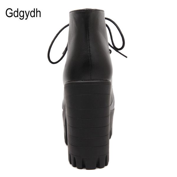 gdgydh brand designers new spring autumn women shoes black high heels boots lacing platform ankle boots chunky heel leather 201021
gdgydh brand designers new spring autumn women shoes black high heels boots lacing platform ankle boots chunky heel leather 201021