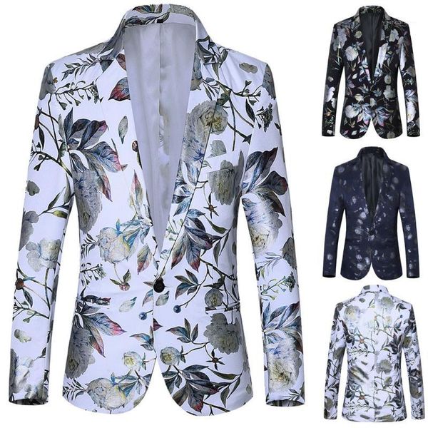 men's suits & blazers coat 2021 fashion mens casual business wedding long sleeve print floral suit jacket1, White;black
men's suits & blazers coat 2021 fashion mens casual business wedding long sleeve print floral suit jacket1, White;black