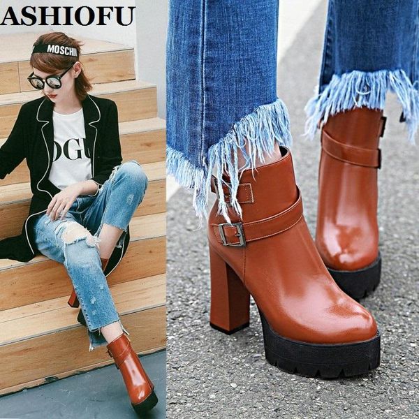 ashiofu handmade new ladies thick heels boots thick-soles party prom ankle booties winter evening club fashion short boots shoes, Black
ashiofu handmade new ladies thick heels boots thick-soles party prom ankle booties winter evening club fashion short boots shoes, Black