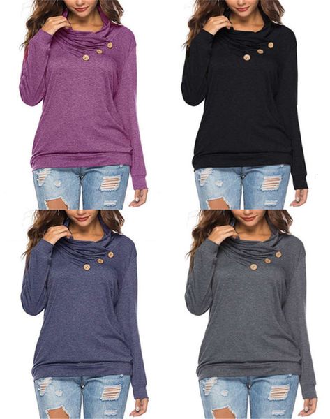 new women's button pleated long sleeve t-shirt in autumn and winter 2020 jackets clothes for women ing, Black;brown
new women's button pleated long sleeve t-shirt in autumn and winter 2020 jackets clothes for women ing, Black;brown