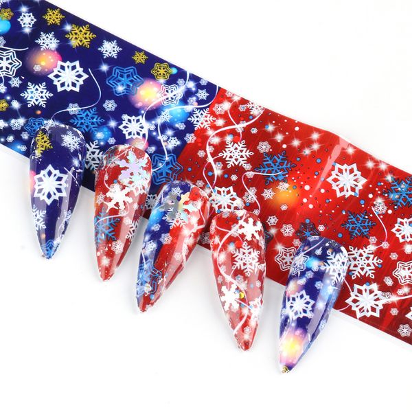 christmas foil sticker glitter 10pcs snowflake nail santa elk maple gift transfer polish slider starry sky paper sasw7115
christmas foil sticker glitter 10pcs snowflake nail santa elk maple gift transfer polish slider starry sky paper sasw7115