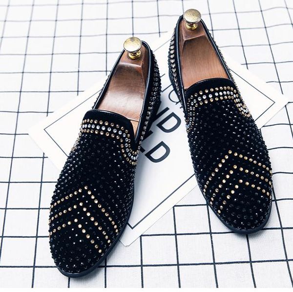 british style brand noble black rhinestone men dress shoes crystal luxury moccasins loafers office business man footwear 1n32
british style brand noble black rhinestone men dress shoes crystal luxury moccasins loafers office business man footwear 1n32