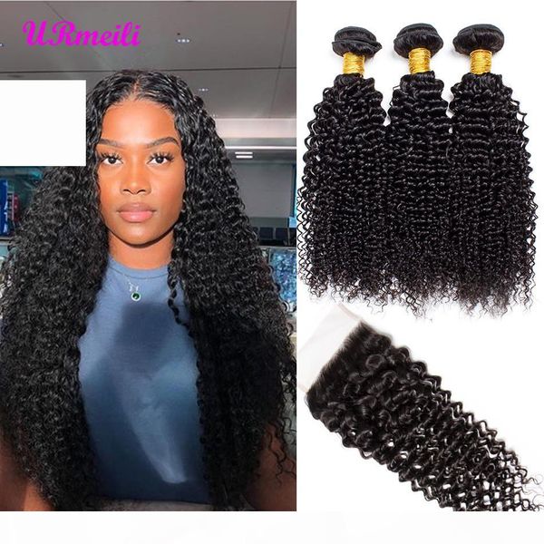 kinky curly virgin hair 3 4 bundles with closure human hair bundles with closure remy 10a raw indian unprocessed hair weave curly bundles, Black;brown
kinky curly virgin hair 3 4 bundles with closure human hair bundles with closure remy 10a raw indian unprocessed hair weave curly bundles, Black;brown