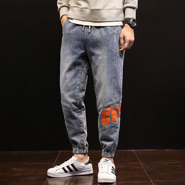 2021 new hip hop design brand jeans for men's straight fashion distressed moto bike vintage jean plus size 9soz, Blue
2021 new hip hop design brand jeans for men's straight fashion distressed moto bike vintage jean plus size 9soz, Blue