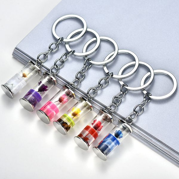 s1850 fashion jewelry bottle pendant key chain glass dry flower keychains pendant key ring, Slivery;golden
s1850 fashion jewelry bottle pendant key chain glass dry flower keychains pendant key ring, Slivery;golden