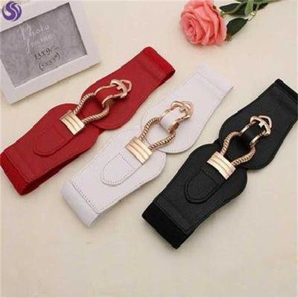 xiaozhou's new spring women's elastic wide belt fashionable decoration versatile dress black waist cover with autumn and winter, Black;brown
xiaozhou's new spring women's elastic wide belt fashionable decoration versatile dress black waist cover with autumn and winter, Black;brown
