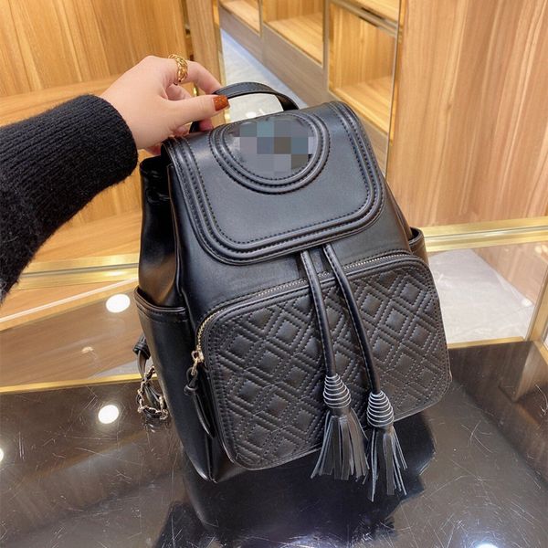 tb new women's lingge tassel leather drawstring flip travel bag backpack fashion versatile schoolbag women
tb new women's lingge tassel leather drawstring flip travel bag backpack fashion versatile schoolbag women