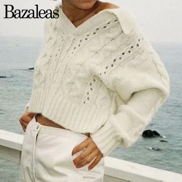 women's sweaters chic women sweater casual knitted white turn down collar pull femme vintage loose pullover, White;black
women's sweaters chic women sweater casual knitted white turn down collar pull femme vintage loose pullover, White;black