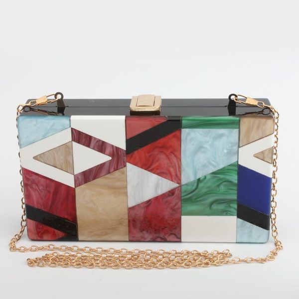 new designer patchwork color women acrylic box handbag elegant evening bags ladies wedding bag small party clutches chain bags
new designer patchwork color women acrylic box handbag elegant evening bags ladies wedding bag small party clutches chain bags