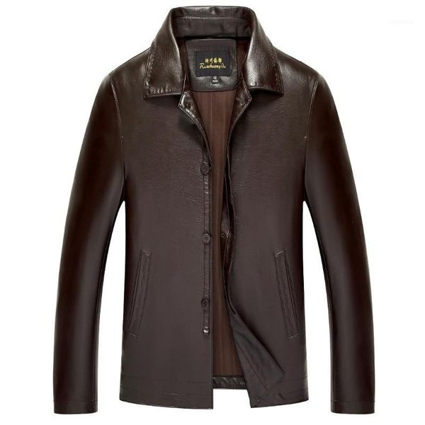 8853 new fashion men clothing spring &autumn genuine leather jacket coat sheepskin men leather coat1, Black;brown
8853 new fashion men clothing spring &autumn genuine leather jacket coat sheepskin men leather coat1, Black;brown