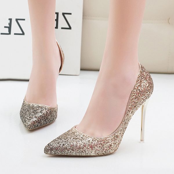 women high heels wedding pumps ladies shoes brand stiletto design ladies dropshipmultifunction, Black
women high heels wedding pumps ladies shoes brand stiletto design ladies dropshipmultifunction, Black